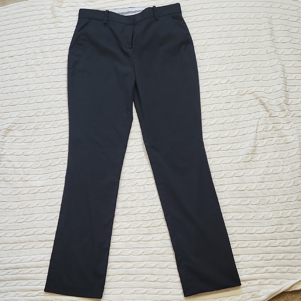 Sleek Black Long Elegant Legs Trousers